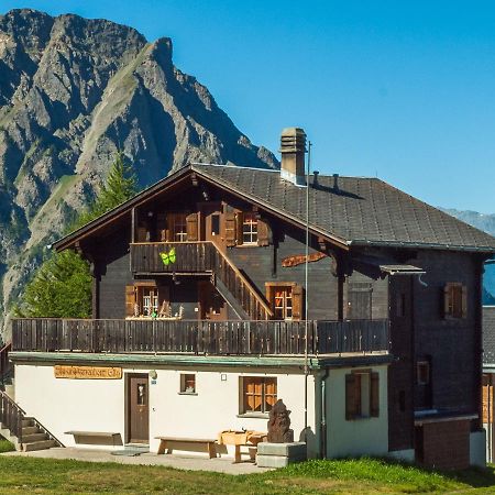 Gruppenhaus Im Walliser Alpstyle Rosswald Exteriér fotografie