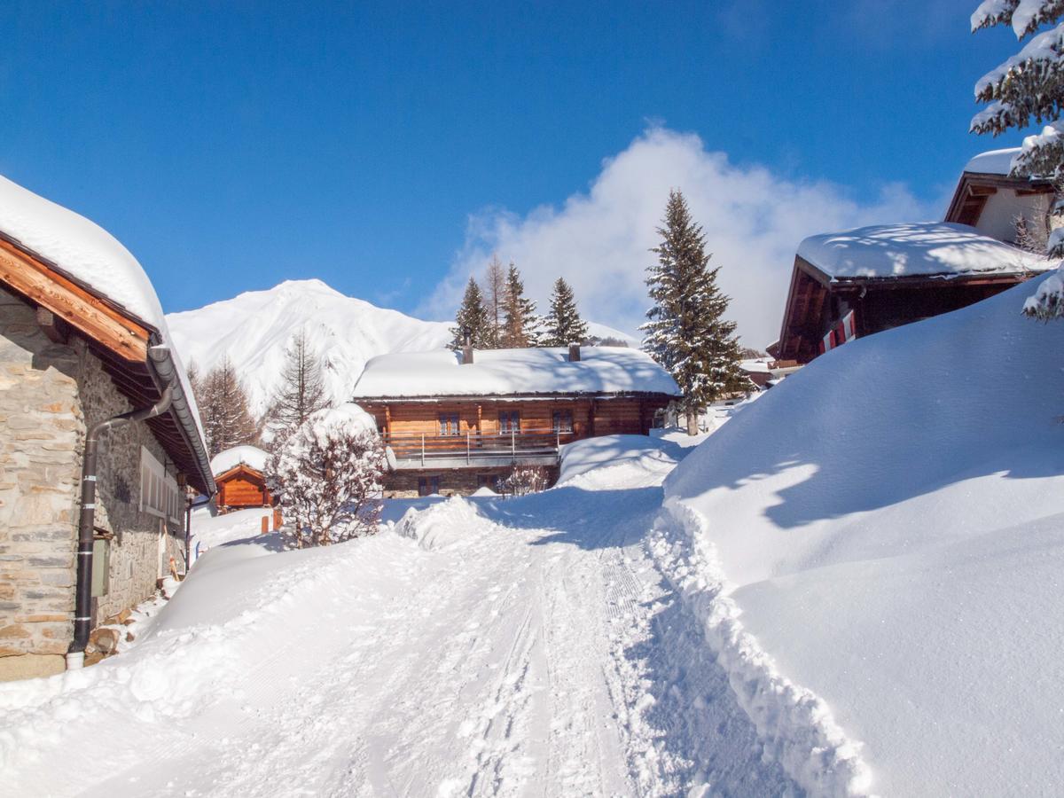 Gruppenhaus Im Walliser Alpstyle Rosswald Exteriér fotografie
