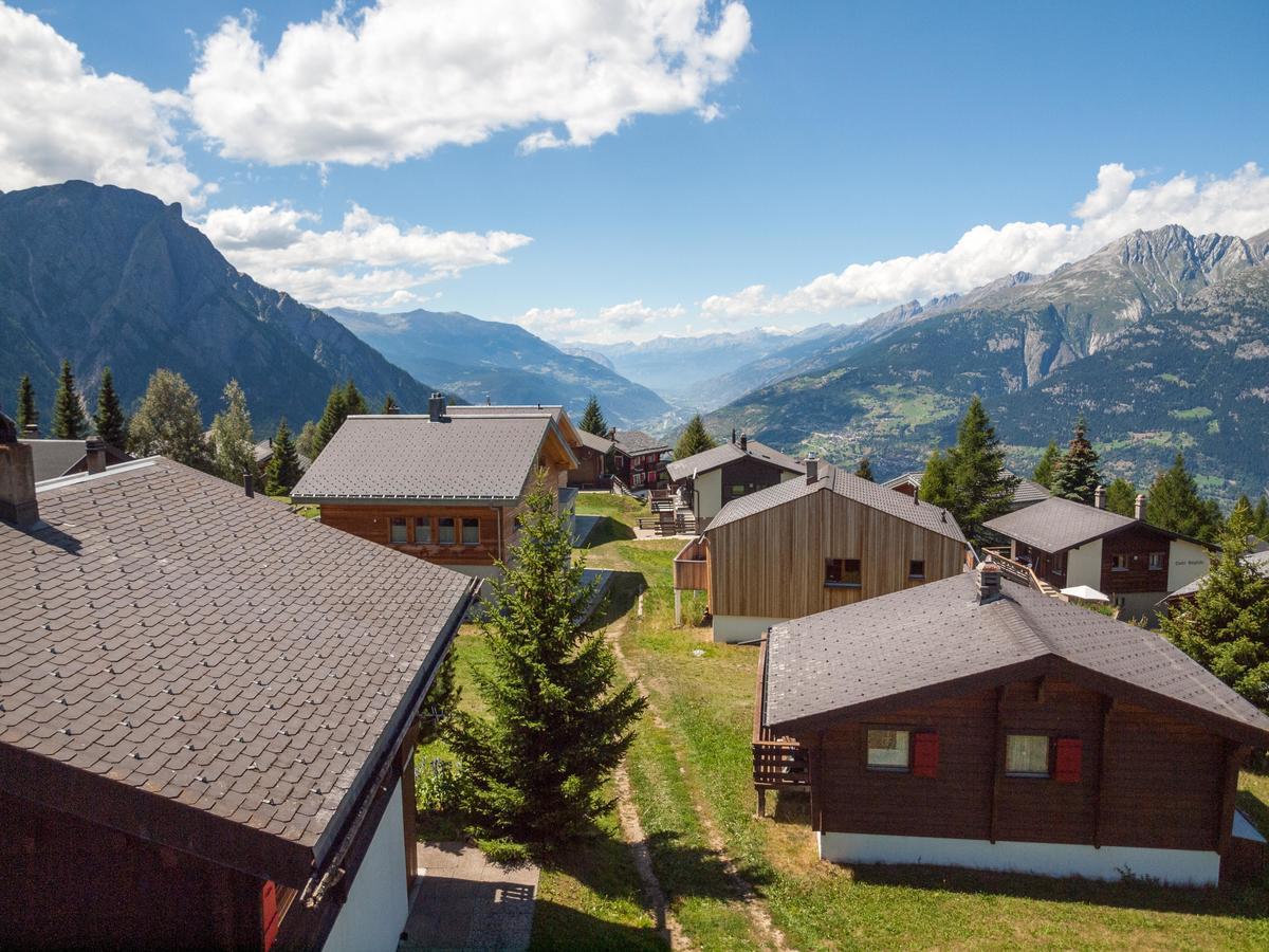 Gruppenhaus Im Walliser Alpstyle Rosswald Exteriér fotografie